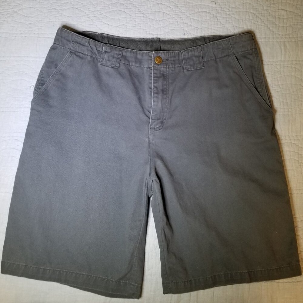 SCOTTeVEST Shorts Hidden Cargo TEC Stretch Fiesta Waist Travel Hidden Pockets 36